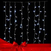 Χριστουγεννιάτικα Λαμπάκια LED Κουρτίνα - Δίχτυ