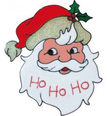 Χριστουγεννιάτικο Αυτοκόλλητο Παραθύρου Άγιος Βασίλης