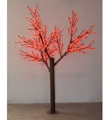 Χριστουγεννιάτικο Φωτιζόμενο Δέντρο, με Κόκκινο LED (2,8m)