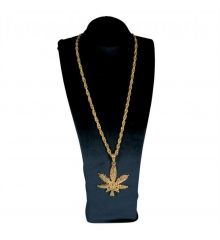 Αποκριάτικο Αξεσουάρ Κολιέ Τζαμάικα (Χρυσό