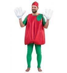 Αποκριάτικη Στολή Μήλο με Σκούφο