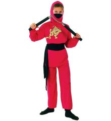 Αποκριάτικη Στολή Κόκκινος Ninja