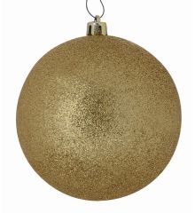 Χριστουγεννιάτικη Χρυσή Μπάλα Οροφής (20cm)
