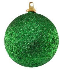 Χριστουγεννιάτικη Μπάλα Δέντρου Πράσινη - 8 εκ.