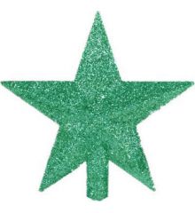 Χριστουγεννιάτικη Κορυφή Δέντρου Πράσινο Αστέρι (23cm)