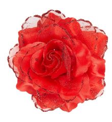 Αποκριάτικο Κόκκινο Τριαντάφυλλο για το Μαλλί