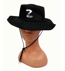 Αποκριάτικο Αξεσουάρ Καπέλο Ζορό Βελούδινο