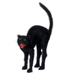 Αποκριάτικο Αξεσουάρ Μεγάλη Μαύρη Γάτα