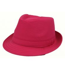 Αποκριάτικο Αξεσουάρ Φούξια Καπέλο Fedora