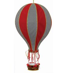 Χριστουγεννιάτικο Κρεμαστό Στολίδι Οροφής, Αερόστατο (80cm)