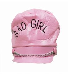 Αποκριάτικο Αξεσουάρ Ροζ Καπέλο Bad Girl