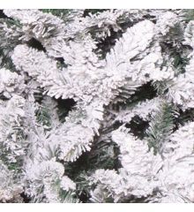 Χριστουγεννιάτικο Χιονισμένο Δέντρο FLOCKED PINE (2,4m)