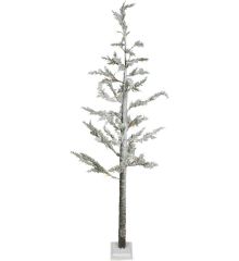 Χριστουγεννιάτικο Φωτιζόμενο Δέντρο Χιονέ με LED (1,3m)