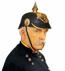 Αποκριάτικο Αξεσουάρ Καπέλο Pickel Haube Μαύρο - Χρυσό
