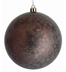 Χριστουγεννιάτικη Μπάλα Μπρονζέ Αντικέ (10cm)