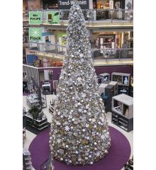 Χριστουγεννιάτικο Δέντρο Giant Tree Flock PE/PVC με 21400 LED (12m)