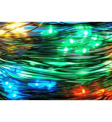 240 Πολύχρωμα Φωτάκια LED Copper Εξωτερικού Χώρου (24m)