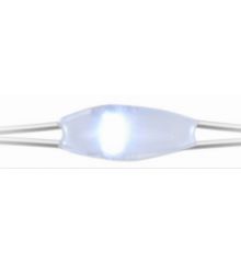 100 Λευκά Ψυχρά Φωτάκια LED Copper Μπαταρίας (5m)