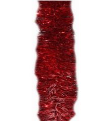 Χριστουγεννιάτικη Γιρλάντα Κόκκινη Μεταλιζέ (250cm)