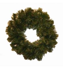 Χριστουγεννιάτικο Διακοσμητικό Στεφάνι Πράσινο (80cm)