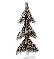Χριστουγεννιάτικο Διακοσμητικό Ξύλινο Δέντρο (1,3m)