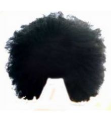 Αποκριάτικο Αξεσουάρ Περούκα Afro King Size Μαύρο