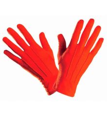 Αποκριάτικα Γάντια Κόκκινα Κοντά