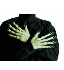 Αποκριάτικο Αξεσουάρ Τρισδιάστατα Γάντια Μάγισσας