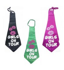 Αποκριάτικο Αξεσουάρ Γραβάτα Giant "Girls on Tour" (3 Χρώματα)
