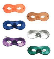 Αποκριάτικο Αξεσουάρ Γυαλιστερή Μάσκα Ματιών - 6 Χρώματα