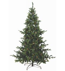 Χριστουγεννιάτικο Παραδοσιακό Δέντρο MRC-PVC με Κουκουνάρια (2,3m)