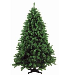 Χριστουγεννιάτικο Παραδοσιακό Δέντρο Δίρφυς με Περιστρεφόμενη Βάση (2,4m)