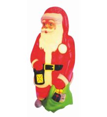 Χριστουγεννιάτικο Φωτιζόμενο Γλυπτό Άγιος Βασίλης (100cm)