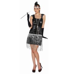 Αποκριάτικη Στολή Τσάρλεστον 20's DownTown Flapper