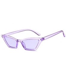 Αποκριάτικο Αξεσουάρ Γυαλιά Cat Eye Purple