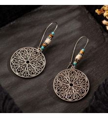 Αποκριάτικο Αξεσουάρ Σκουλαρίκια Mandala Earring - Σετ 2 τεμ.