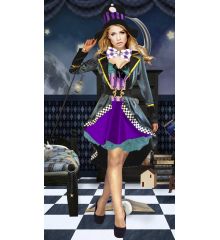 Αποκριάτικη Στολή Mad Hatter Girl