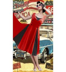 Αποκριάτικη Στολή Rockabilly Pin-Up