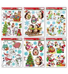 Χριστουγεννιάτικα Αυτοκόλλητα Σετ 2 τεμ. - 3 Σχέδια (41cm)
