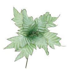 Χριστουγεννιάτικο Λουλούδι Πράσινο Αλεξανδρινό (25cm)