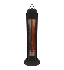 Σόμπα Πύργος EUROLAMP 1200W Περιστρεφόμενος Carbon Tube