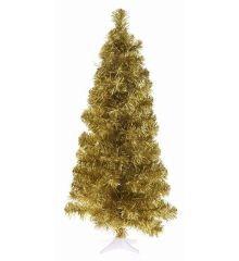 Χριστουγεννιάτικο Επιτραπέζιο Δέντρο Xρυσό Slim (75cm)