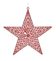 Χριστουγεννιάτικo Διακοσμητικό Αστέρι Οροφής (30cm)