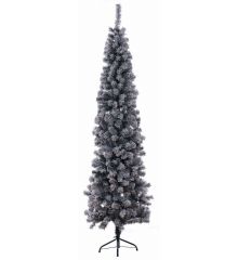 Χριστουγεννιάτικο Χιονισμένο Στενό Δέντρο SUPER SLIM SNOW (1,65m)