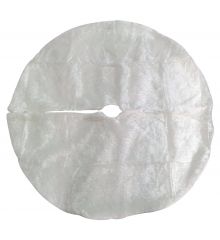 Χριστουγεννιάτικη Λευκή Ποδιά Δέντρου (90cm)