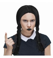 Αποκριάτικο Αξεσουάρ Περούκα Gothic School