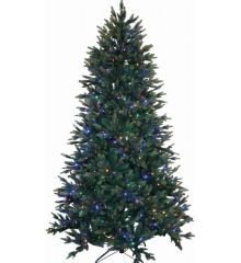 Χριστουγεννιάτικο Φωτιζόμενο Δέντρο με 550 Led RGB με Προγράμματα (2,40m)