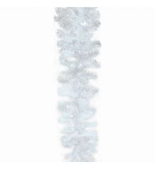 Χριστουγεννιάτικη Διακοσμητική Γιρλάντα Λευκή (2,70m)