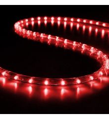 Κόκκινος Φωτοσωλήνας LED με Διάφανο Καλώδιο (50m)