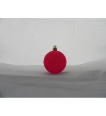 Χριστουγεννιάτικη Μπάλα Δέντρου Κόκκινη 2 - 6 εκ.